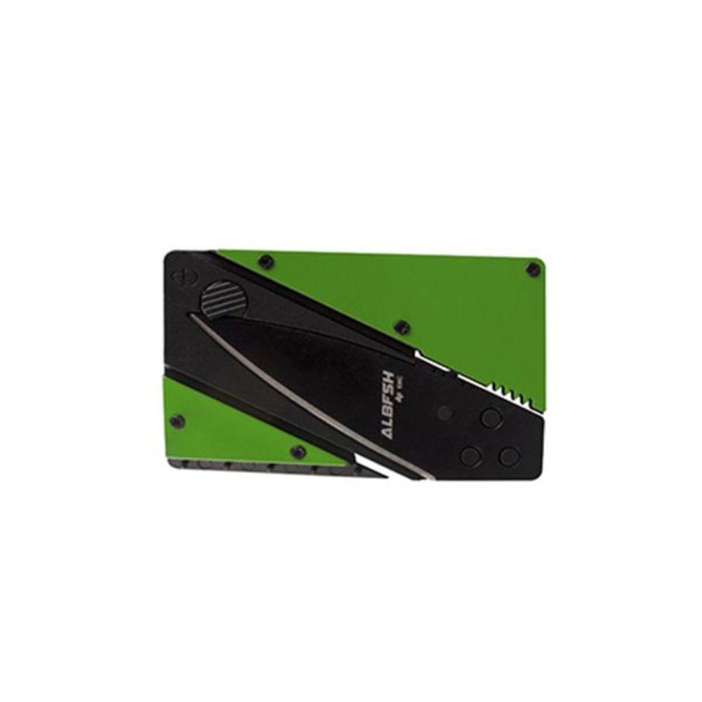 Miniatura Canivete Cartão Albatroz Kmc Verde