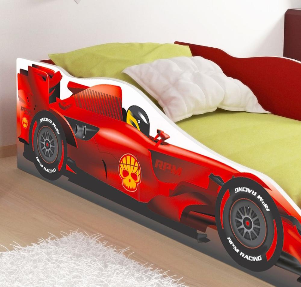 Miniatura Mini Cama Carro F1 RPM - Fórmula F1 - Vermelho - Lojas RPM