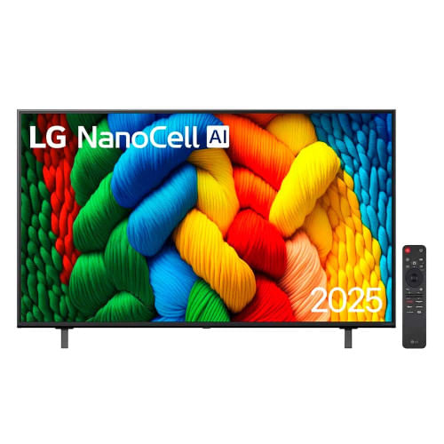 Miniatura Smart Tv 86 Polegadas 86nano80asa 4k Uhd Nano A7 Ai Processor 4k Gen8 Webos 25 LG Preto - Bivolt