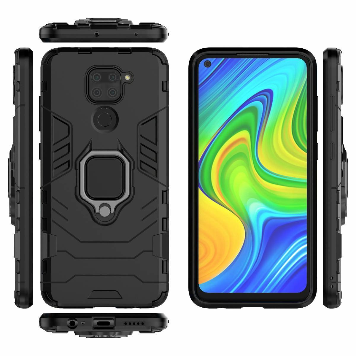 Miniatura Capa Case Capinha Redmi Note 9 - Protetora Militar Armadura