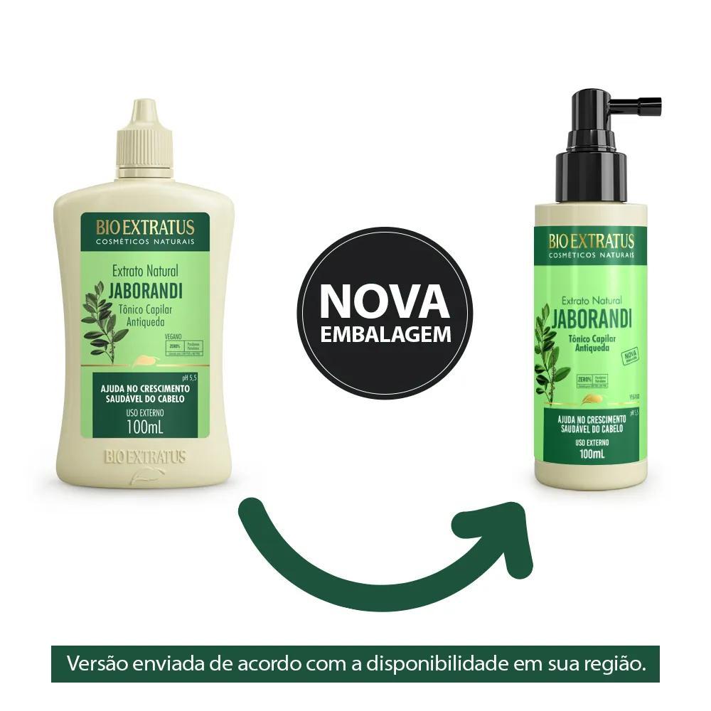 Kit Bio Extratus Jaborandi Sh. Cond. Banho De Creme E Tonico