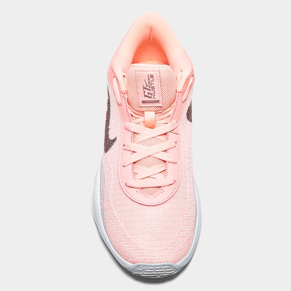 Miniatura Tênis Nike GT Team Hustle Academy Masculino Rosa+Cinza - 40