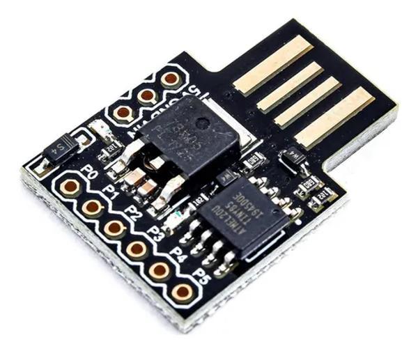 Miniatura Módulo Digispark Attiny85 Usb I2C Spi Pwm Analogico