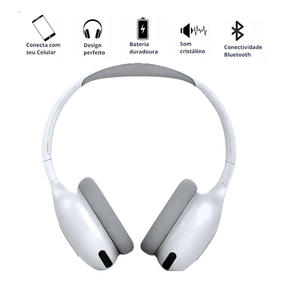 Fone De Ouvido Headphone Bluetooth Sem Fio
