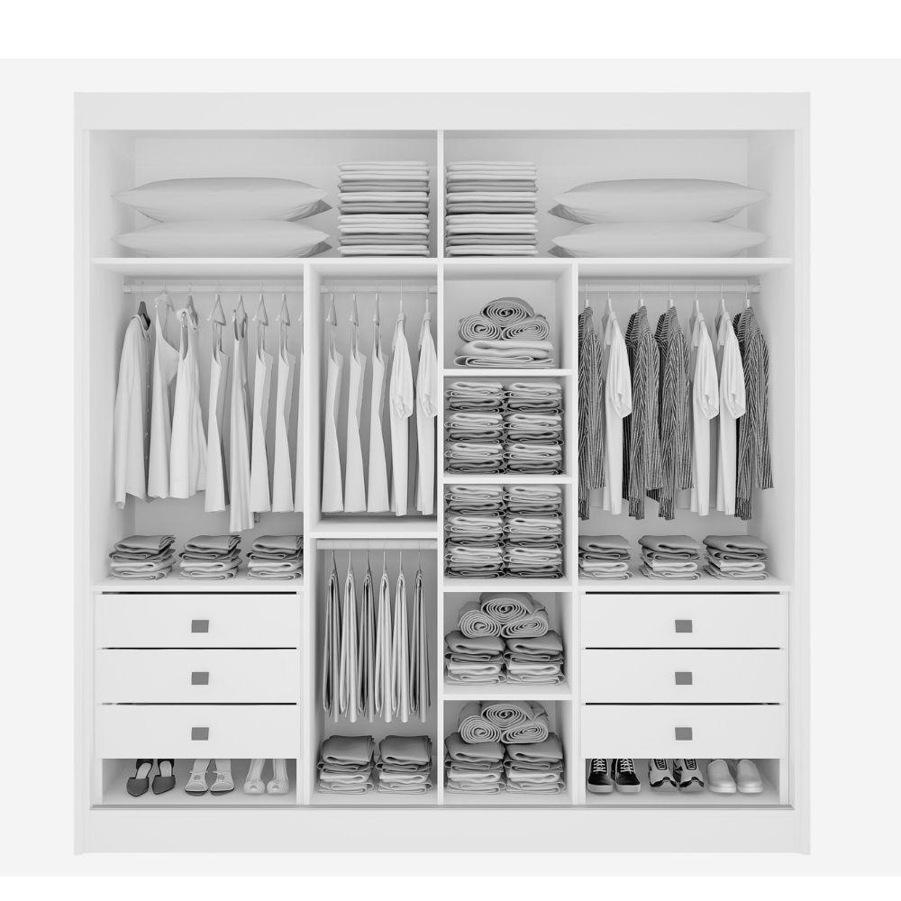 Miniatura Guarda Roupa 2 Portas Cancun Cinamomo D'doro