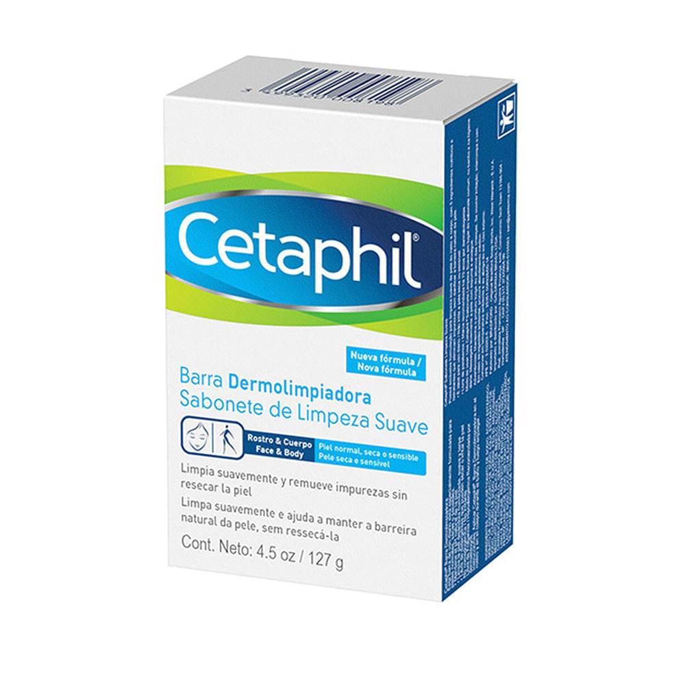 Miniatura Cetaphil Sabonete em Barra Limpeza Suave 127g
