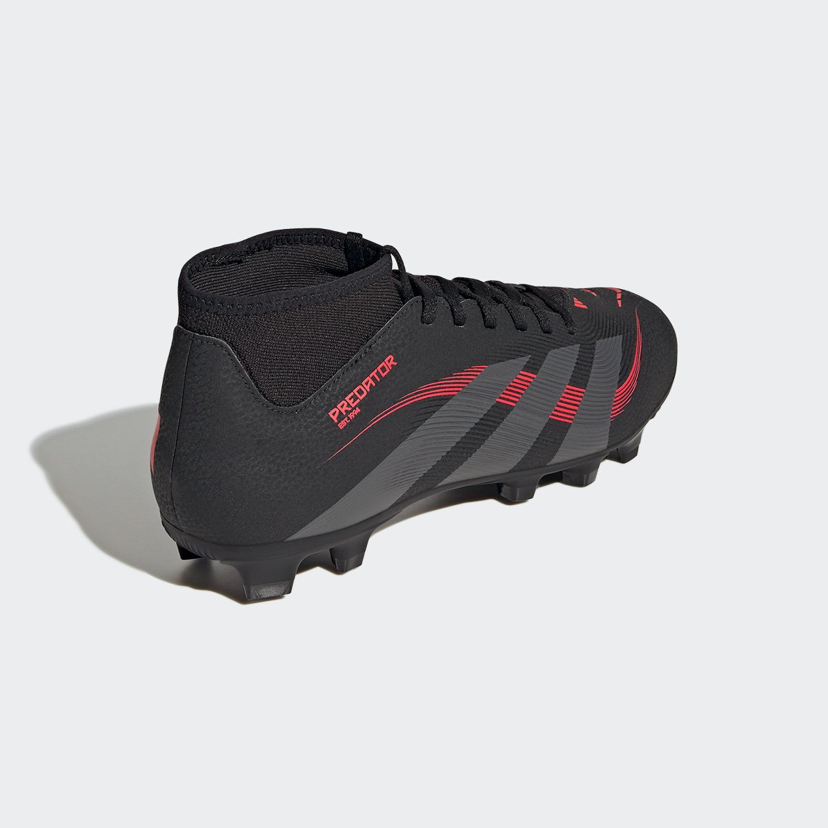 Miniatura Chuteira Campo Adidas Predator Club Sock Unissex Preto+Cinza - 39