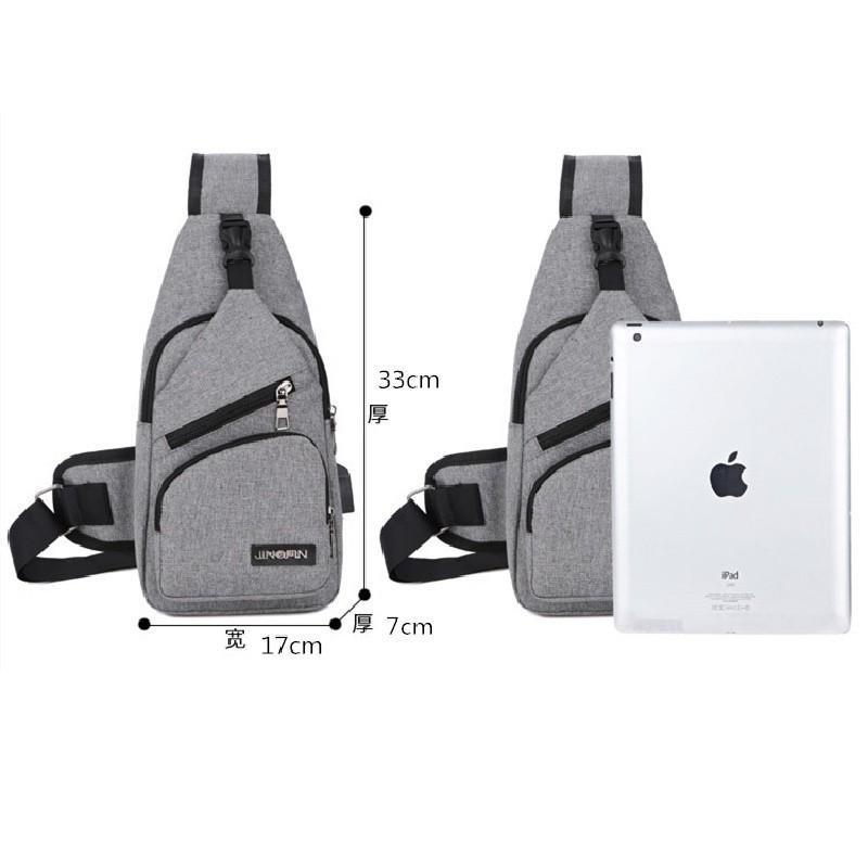 Miniatura Bolsa Ombro Masculina Mochila Anti-Roubo Ombro Entrada