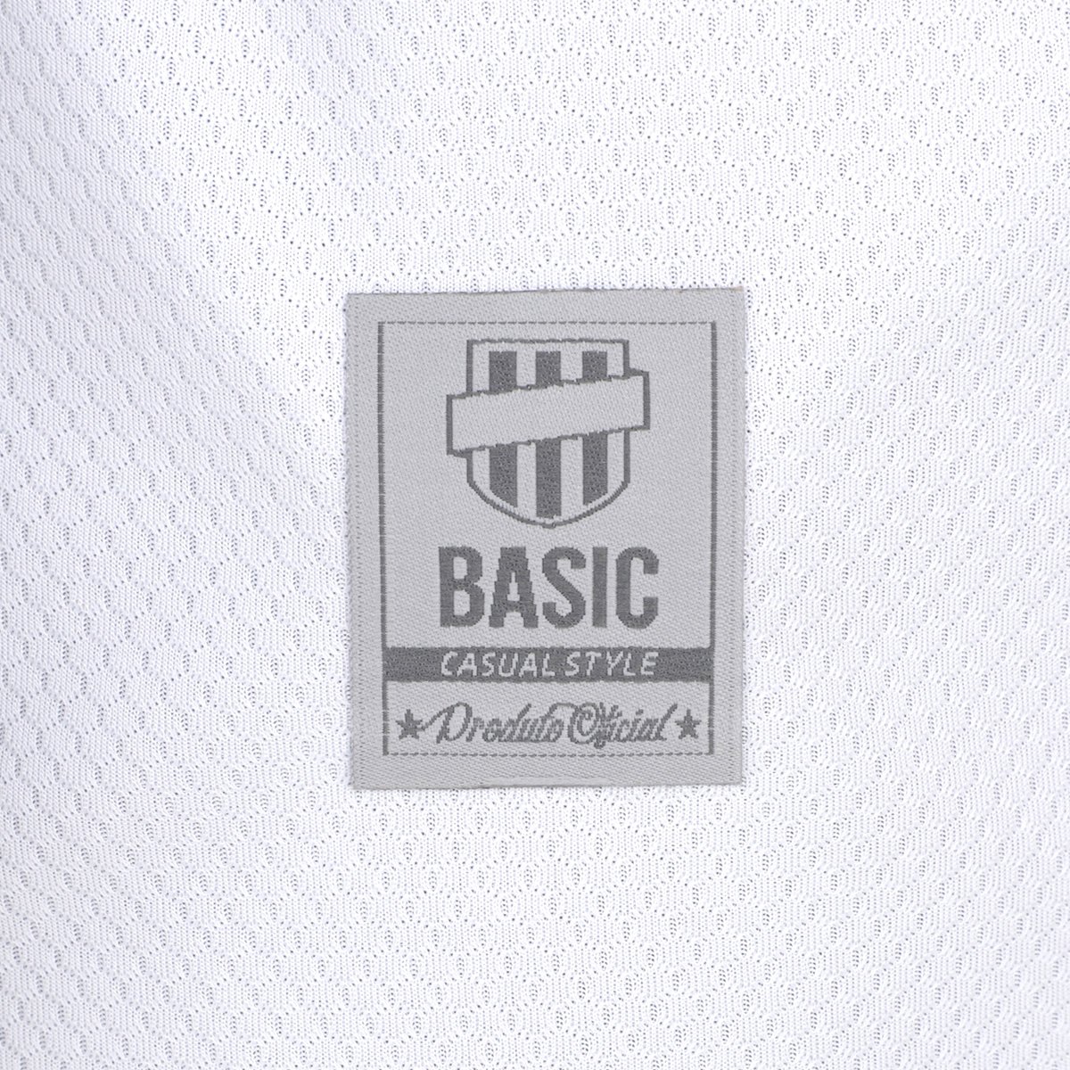Miniatura Camiseta Raglan São Paulo RetrôMania Basic Masculina Branco+Vermelho - EGG