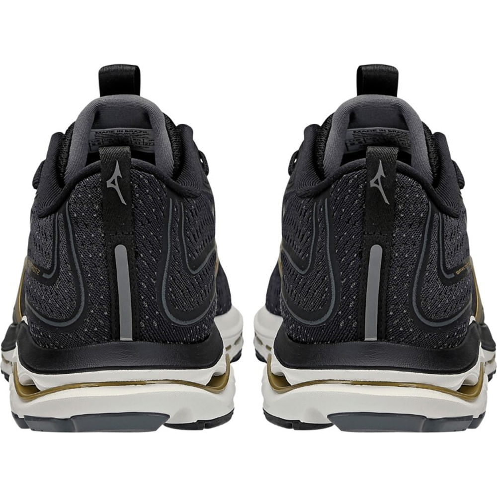 Tênis de Corrida Masculino Mizuno Nitron 2 Preto - 38