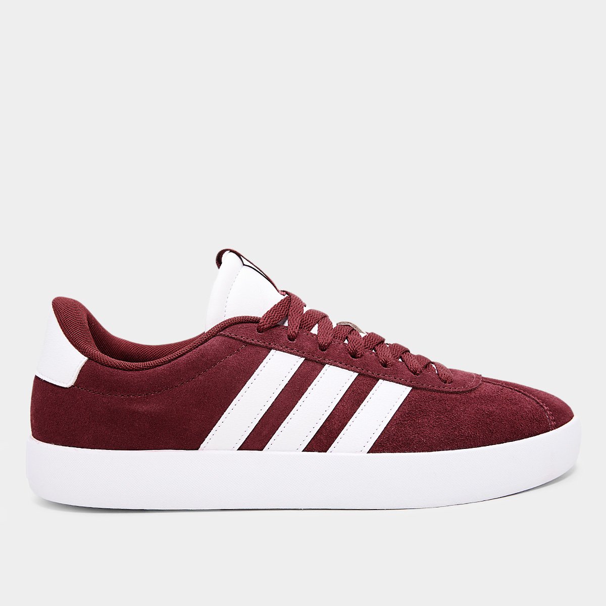 Miniatura Tênis Adidas Vl Court 3.0 Masculino Vermelho+Branco - 38