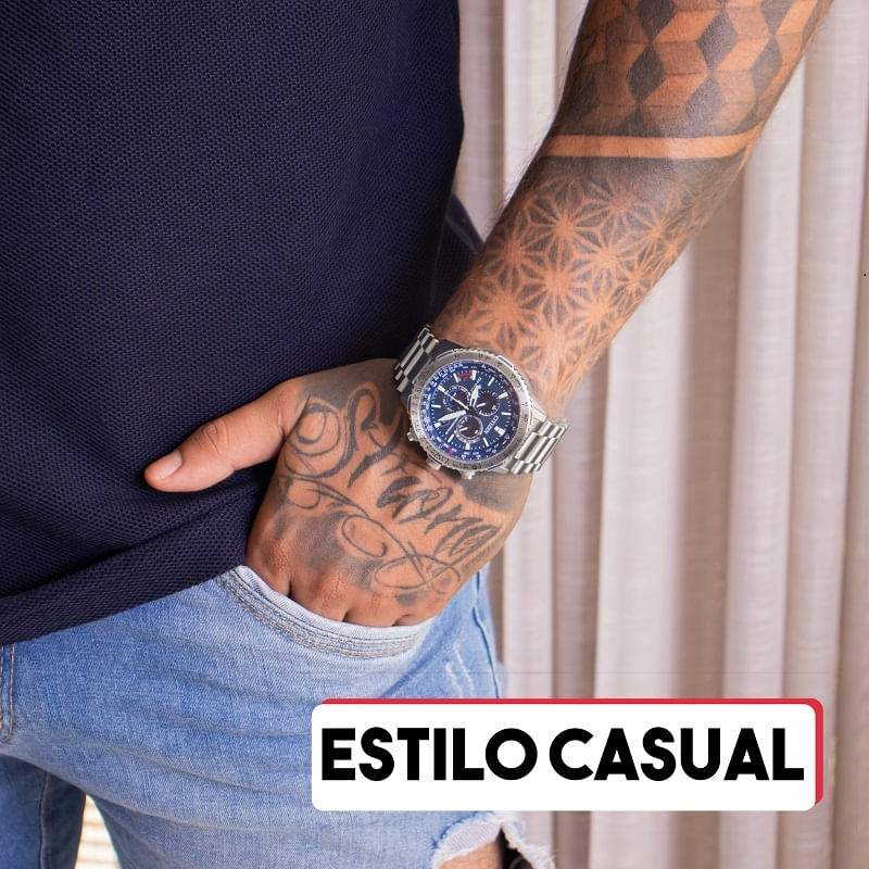 Miniatura Relógio de Pulso Masculino Citizen Eco-Drive Promaster TZ31098F