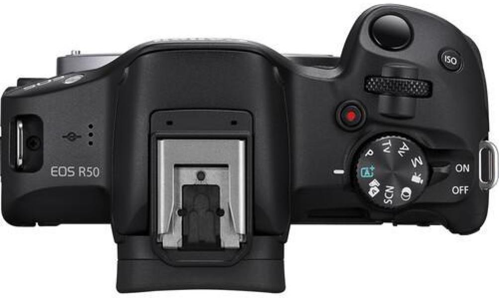 Miniatura Câmera Canon Eos R50 Com Lente 18-45Mm Mirrorless