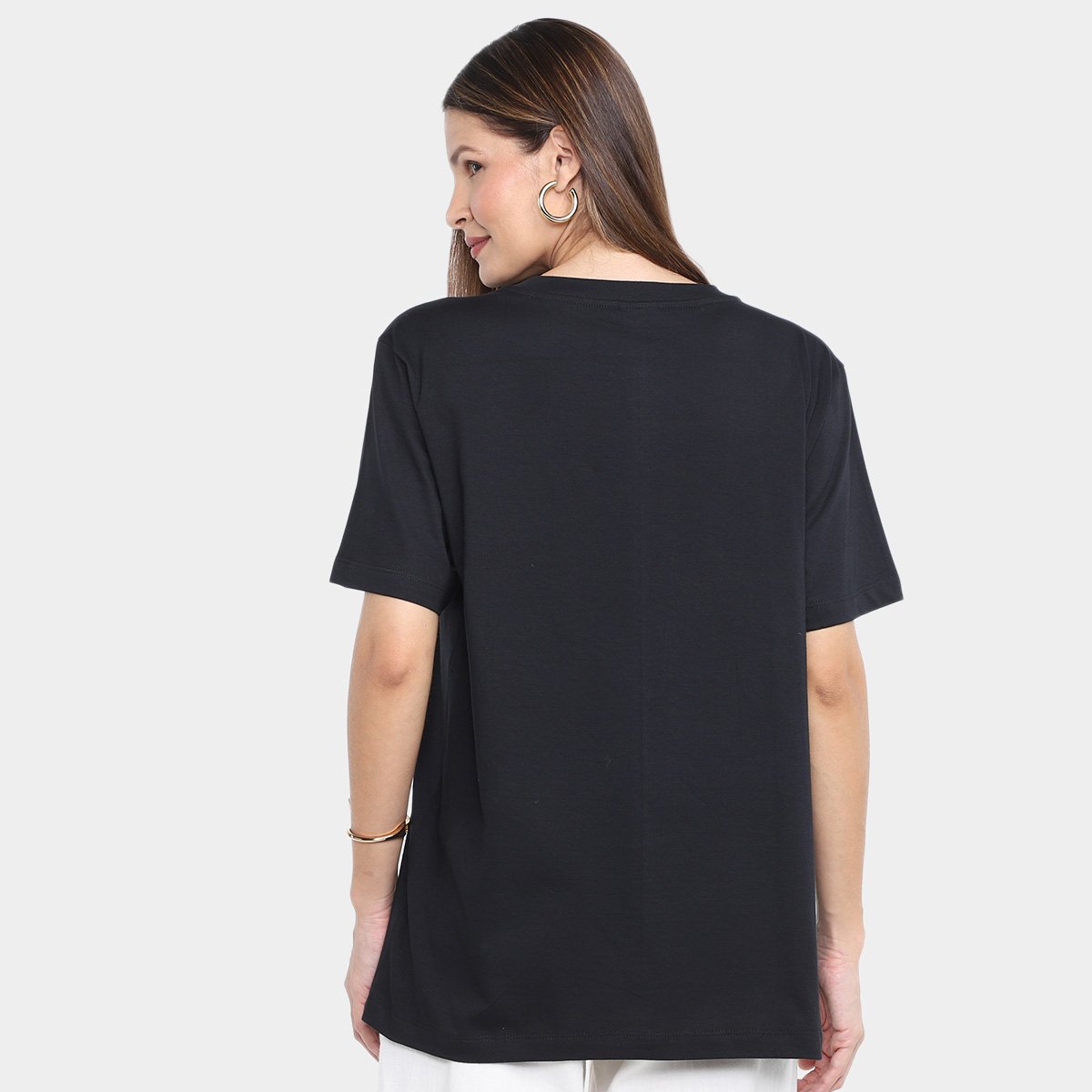 Miniatura Camiseta Farm Rio De Janeiro Feminina Preto - G