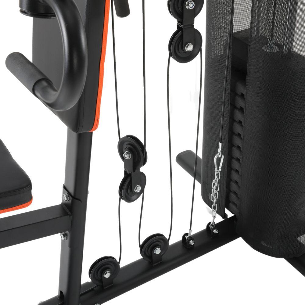Miniatura Estação de Musculação Elite X Gallant 65kg Aparelho de Ginástica