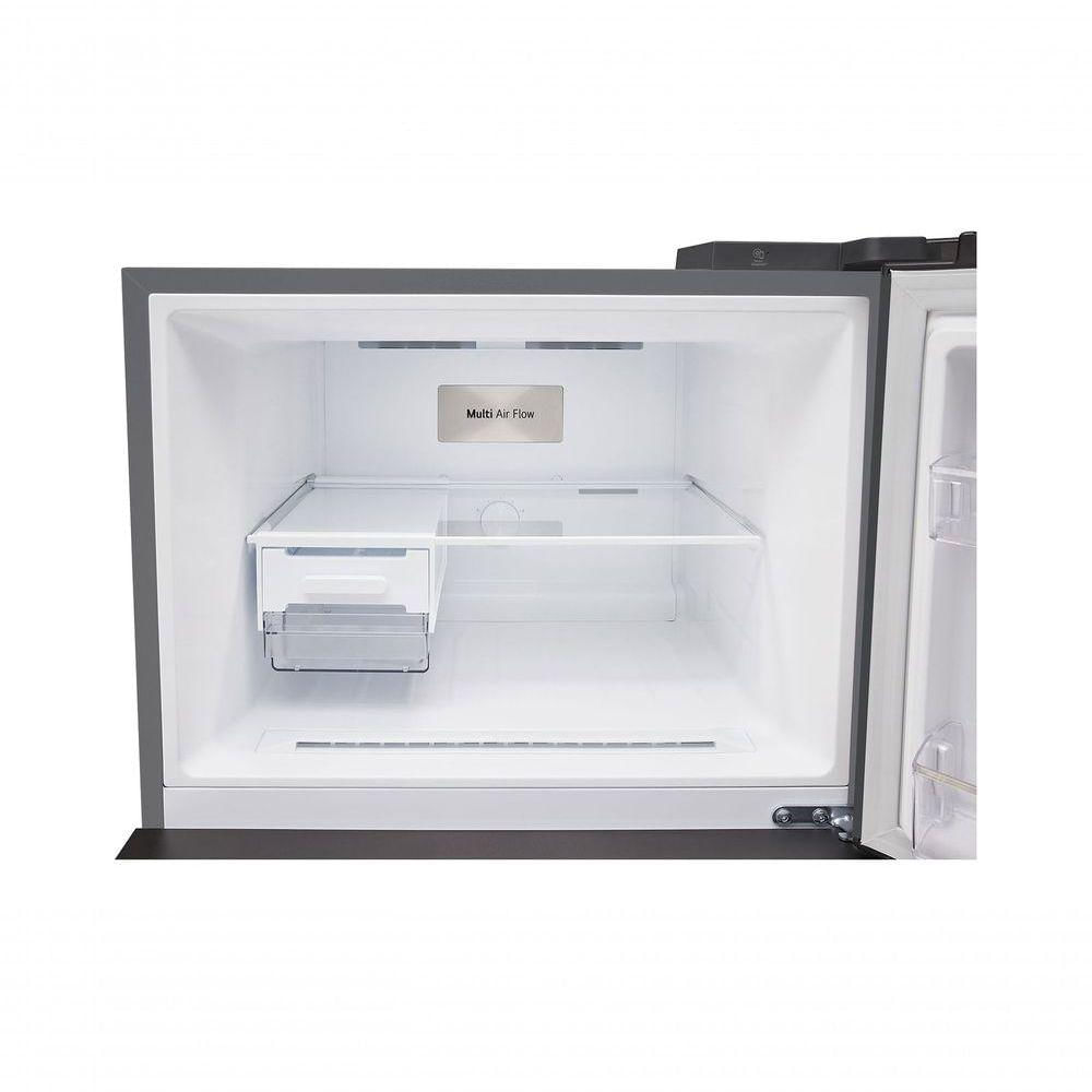 Geladeira LG Frost Free Inverter 461L Duplex Inox Look 110V