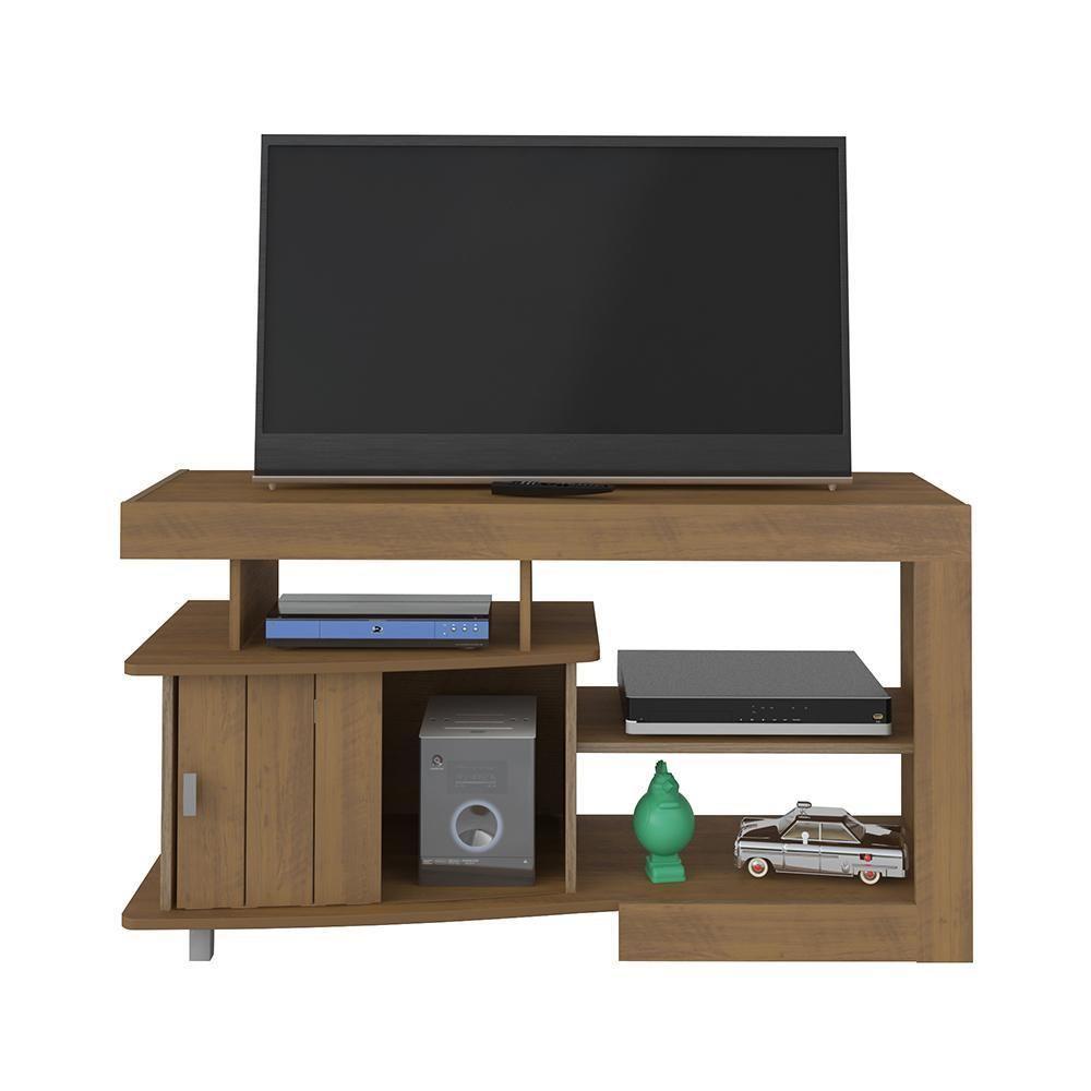 Miniatura Rack 1 Porta Para Tvs 50 Polegadas Santa Cruz Pinho