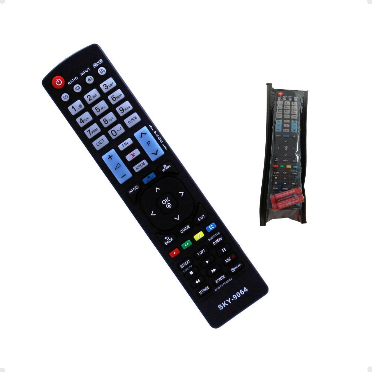Miniatura Controle Para Tv Smart Akb73756524 Akb73615320