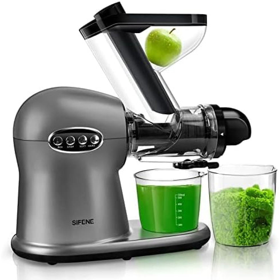 Miniatura Centrífuga de Frutas SiFENE com Motor Silencioso e 2 Velocidades 110V 200W Cinza