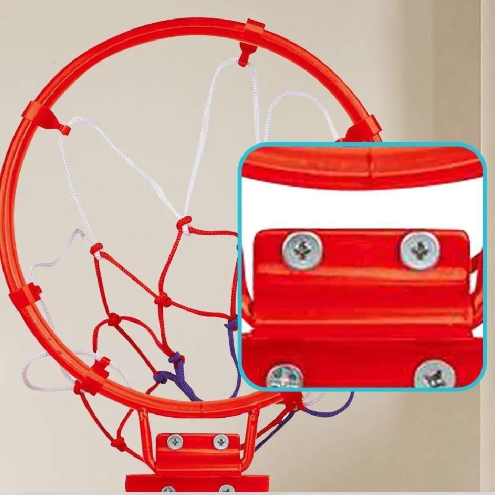 Miniatura Cesta Tabela Basquete Infantil 40cm Retratil Aro Mini Rede Porta Parede Jogo Esporte Diversao