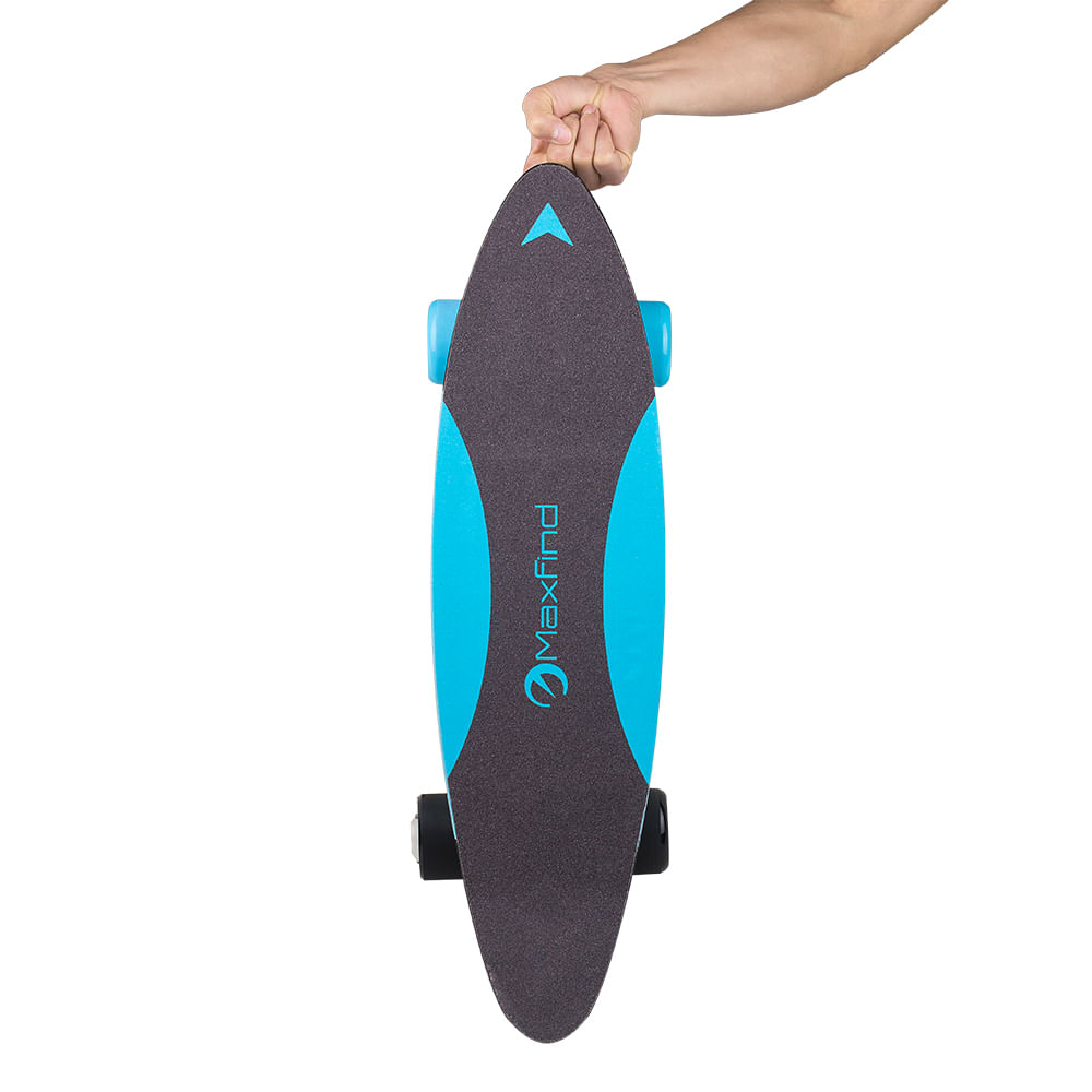 Miniatura Skate Elétrico Maxfind MaxC azul
