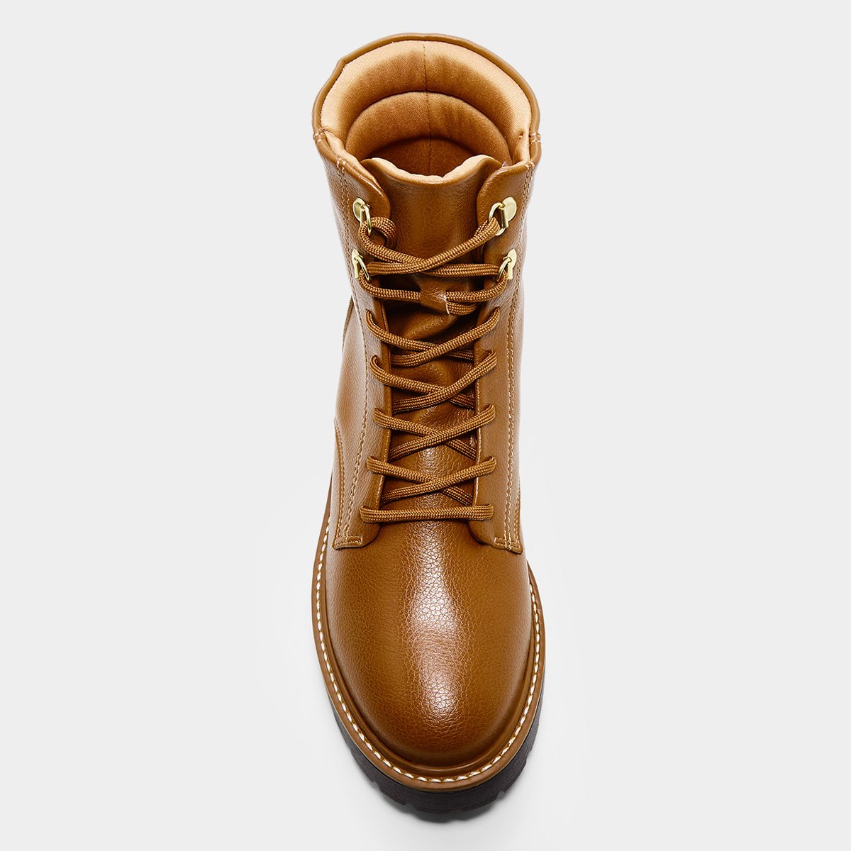 Miniatura Bota Vizzano Tratorada 310310123581 Feminina Caramelo - 34