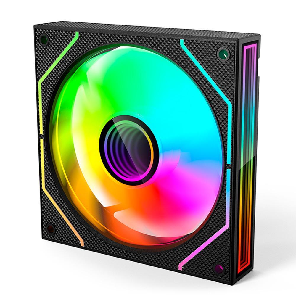 Miniatura Cooler Fan F9-L300Bkrgb Gaming 12Cm C3Tech - Preto