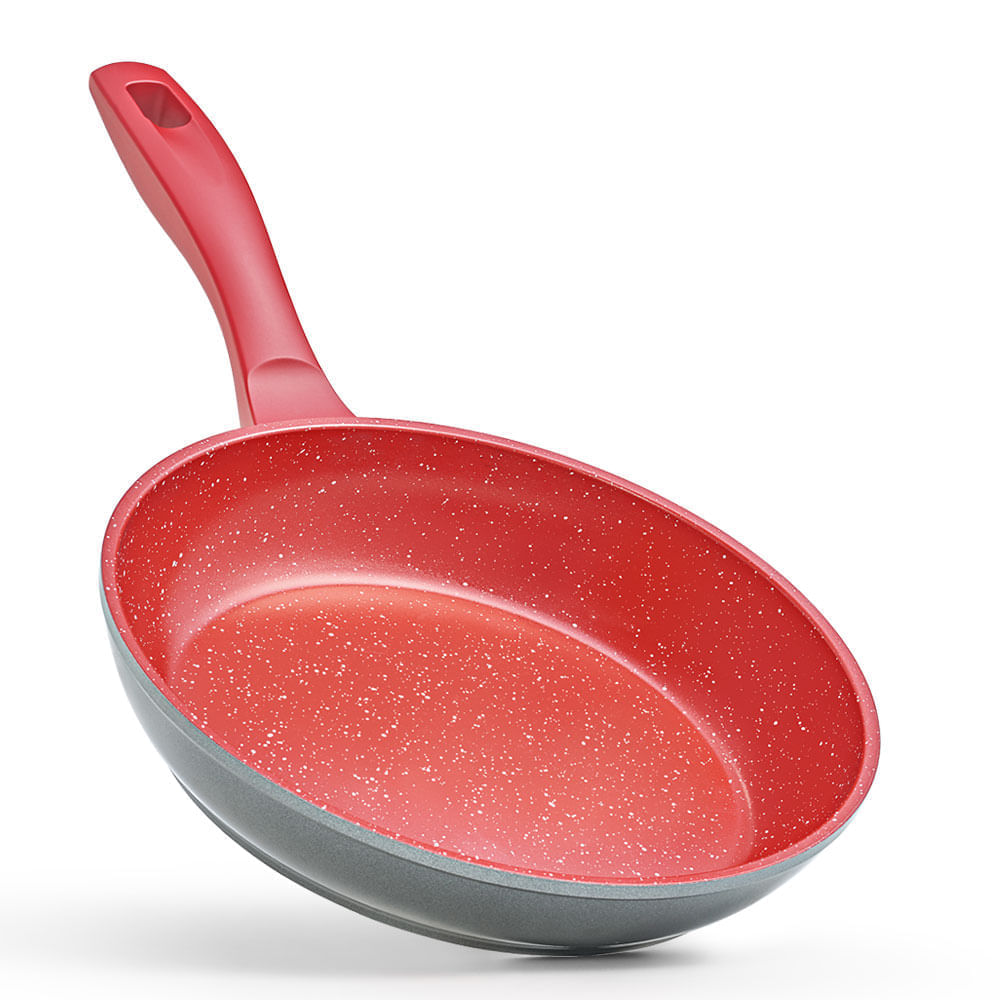 Panelas Polishop com Tampa Ichef - Sauté - Day By Day 24Cm - Vermelha | Polishop