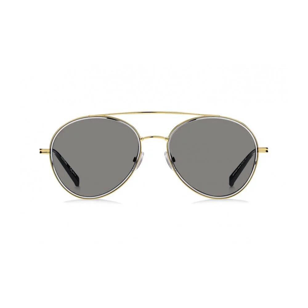 Miniatura Óculos Max Mara Mm Wire Ii B1Z Ir 54 +AC0- Prateado/Cinza