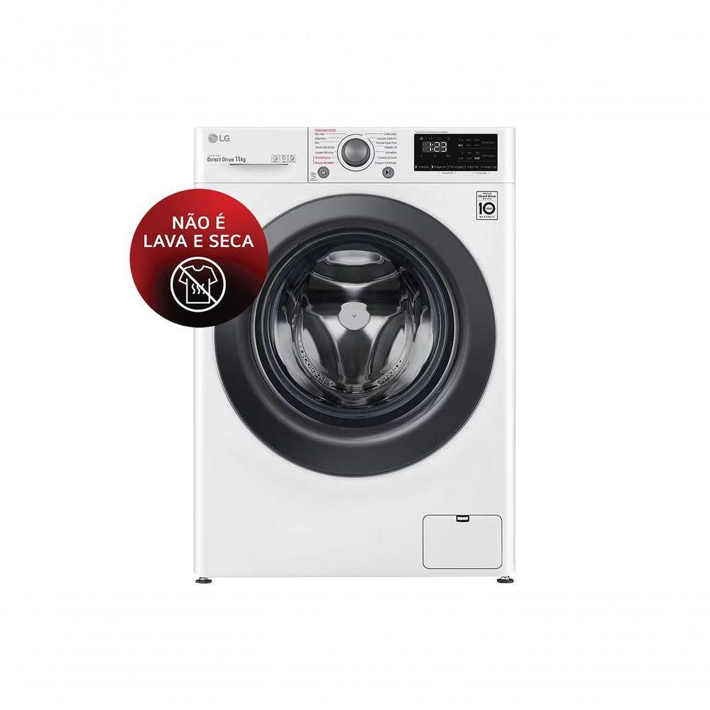 Miniatura Lavadora Smart LG VC5 11kg Branca com Inteligência Artificial AIDD™ 110V