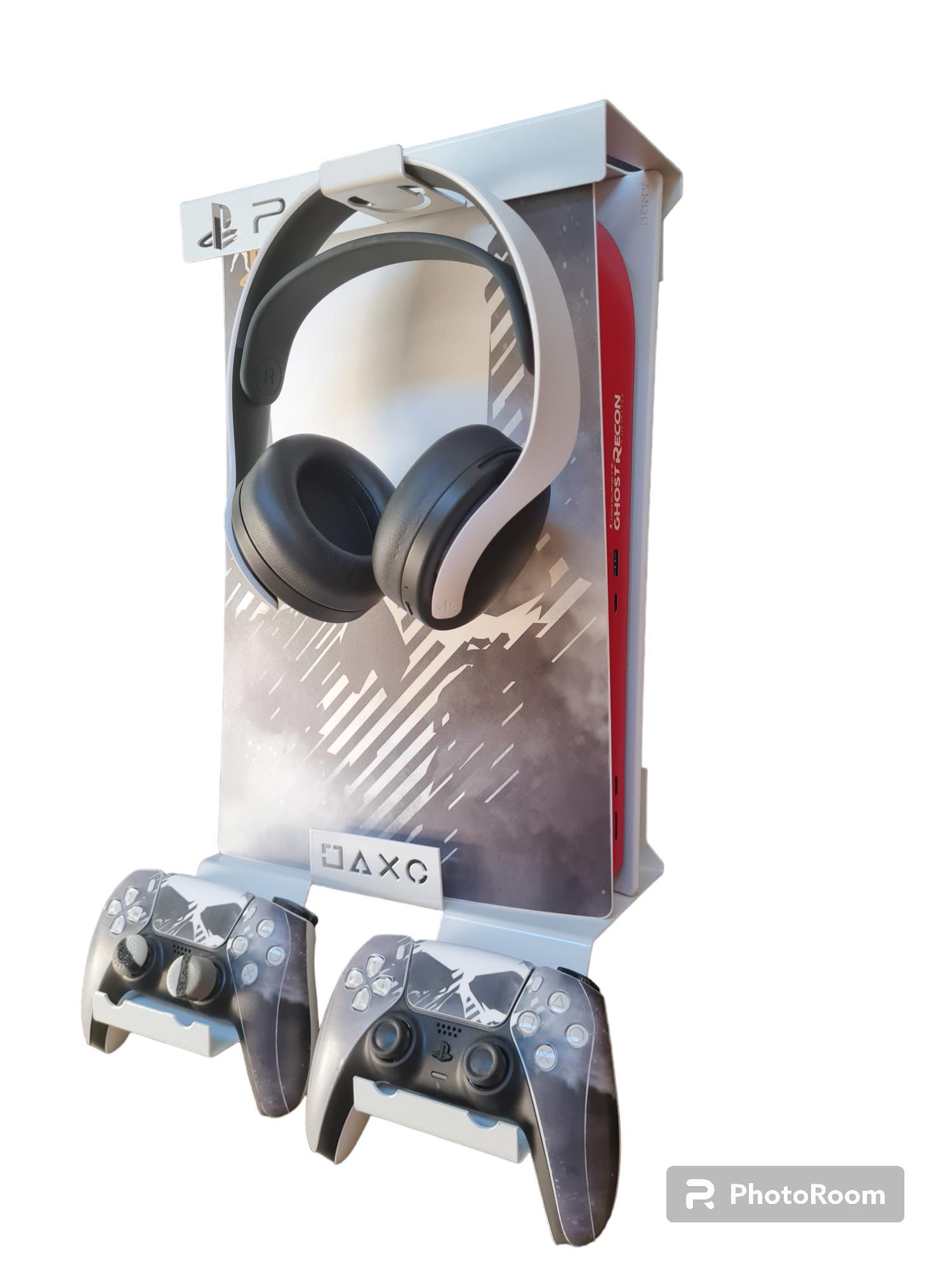 Suporte De Parede Para Ps5 Branco