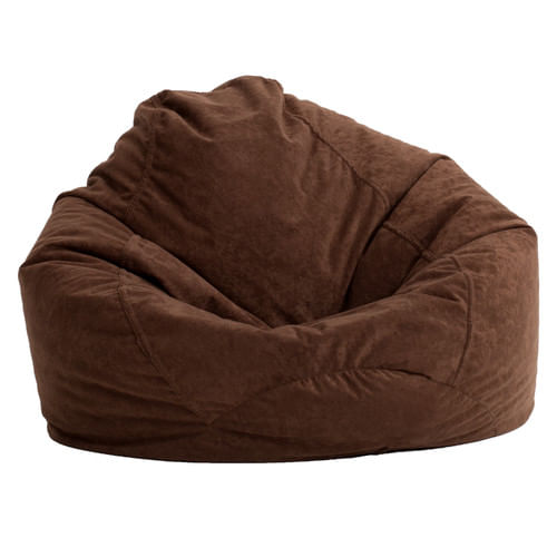 Miniatura Puff Gota Cheio Mega Puff tecido Suede 1,20 x0,9