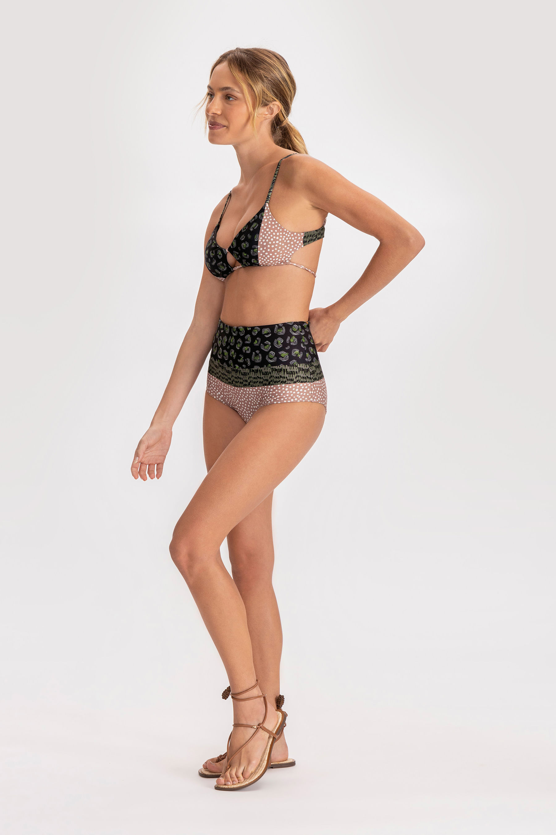 Miniatura Top Hyper Tie Roots -  - LIVE! Estampado - M