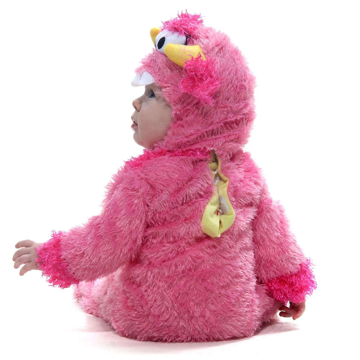 Miniatura Fantasia Monstrinho Rosa Bebê M