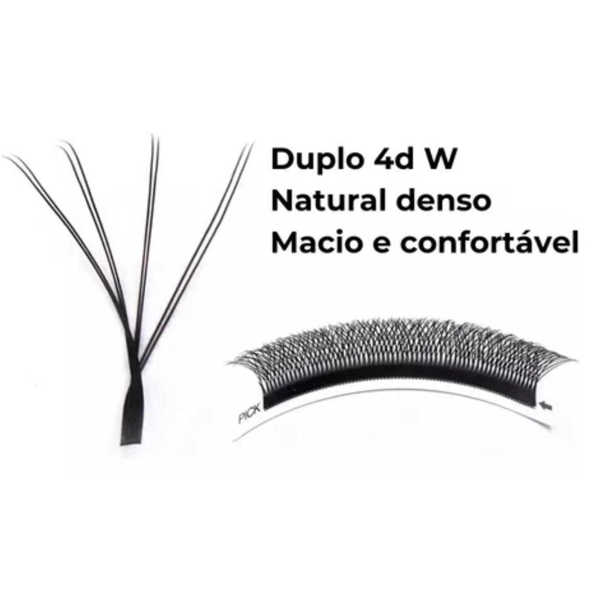 Miniatura Cílios Fadvan 8D-W Mix Volume Egípcio 8-14Mm Preto 0.07D