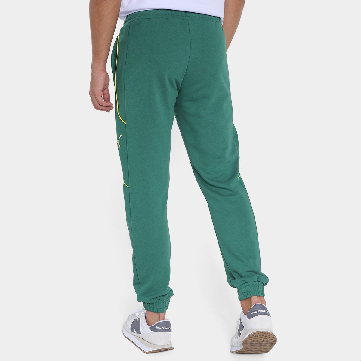 Miniatura Calça Puma Pelé King Masculina Verde - G