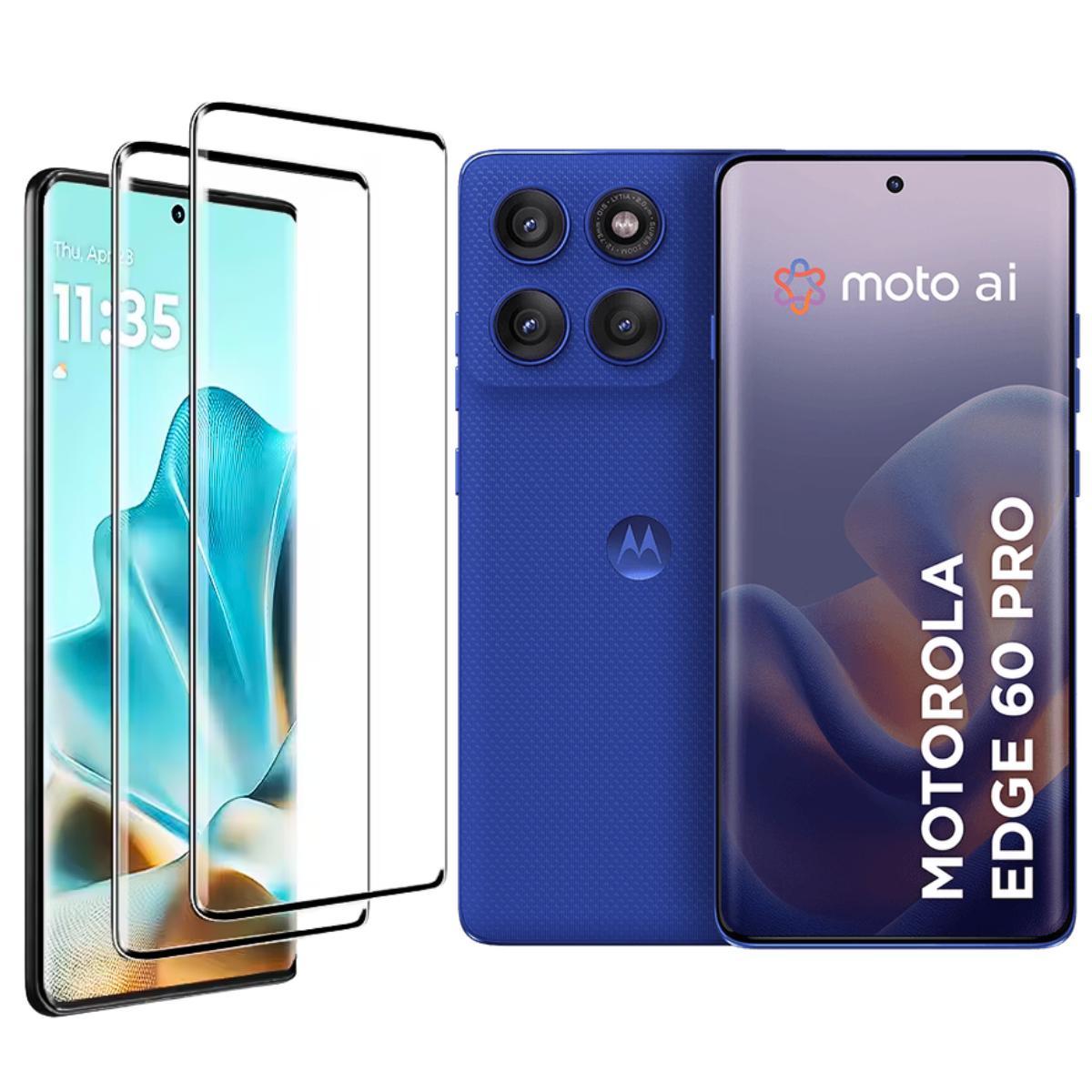 Miniatura Película Para Moto Edge 60 Pro Hidrogel Flexível 2 Unidades