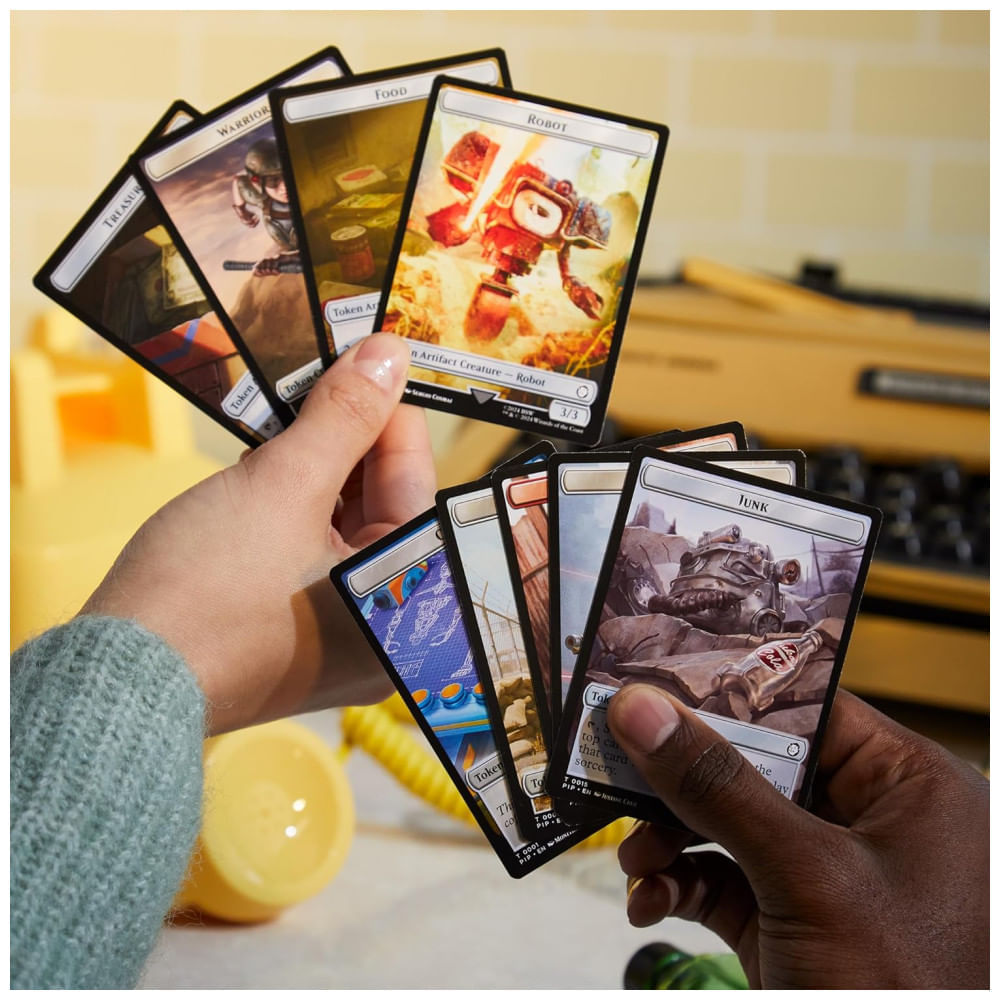 Miniatura Magic: The Gathering Fallout Pacote de Decks de Comandante - Inclui todos os 4 Decks Hail Caesar, Scrappy Survivors,...