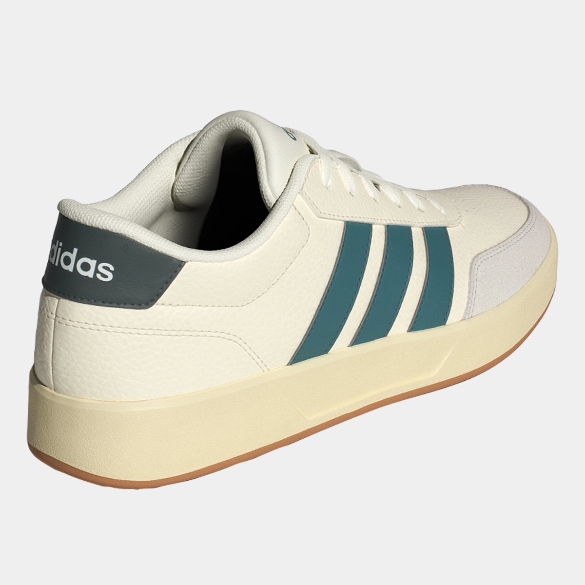 Miniatura Tênis Adidas Breaknet Branco+Verde - 34