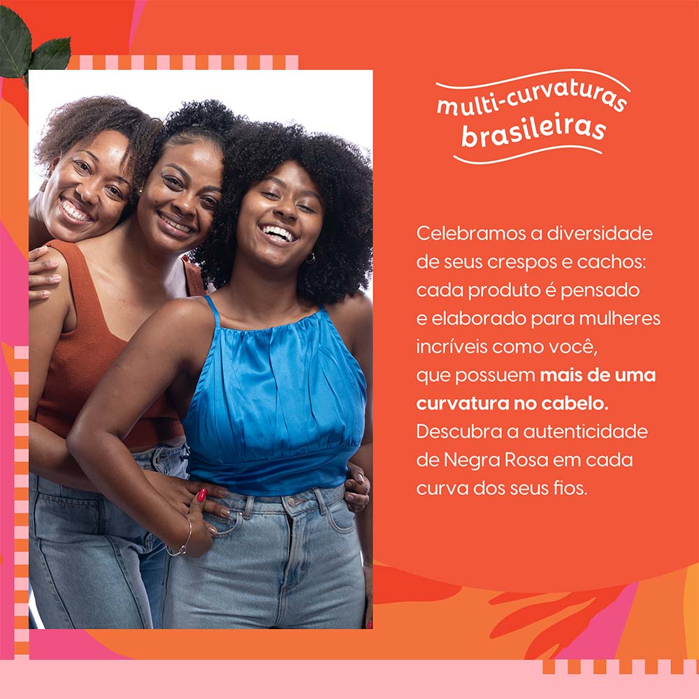 Negra Rosa Química Creme de Pentear 500ml