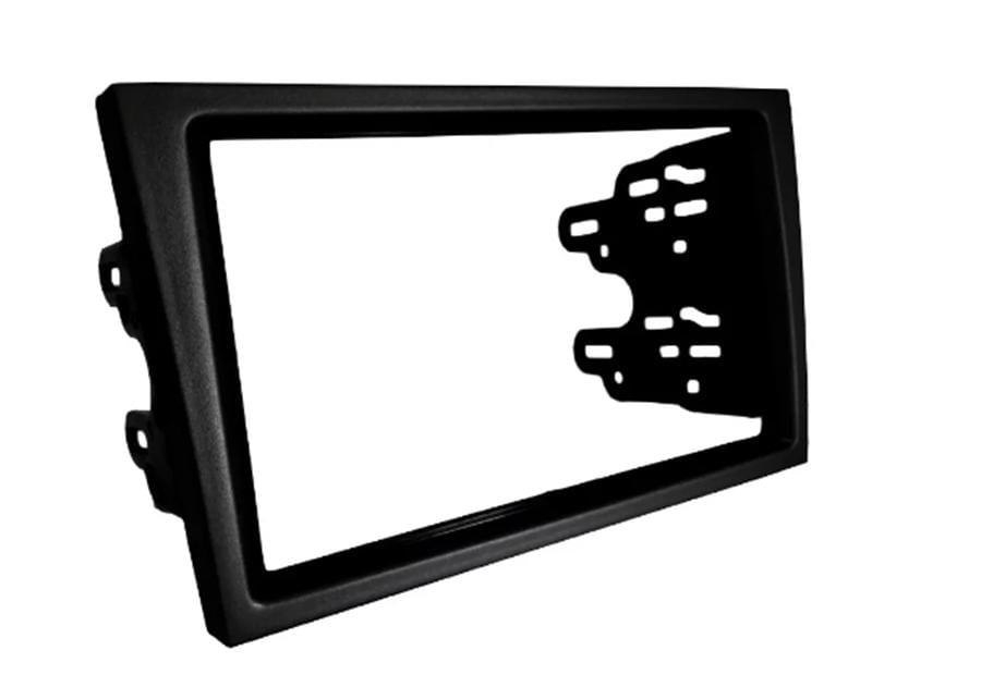 Miniatura Moldura 2Din Mp5 Corsa Montana Meriva Vectra Completa Preta