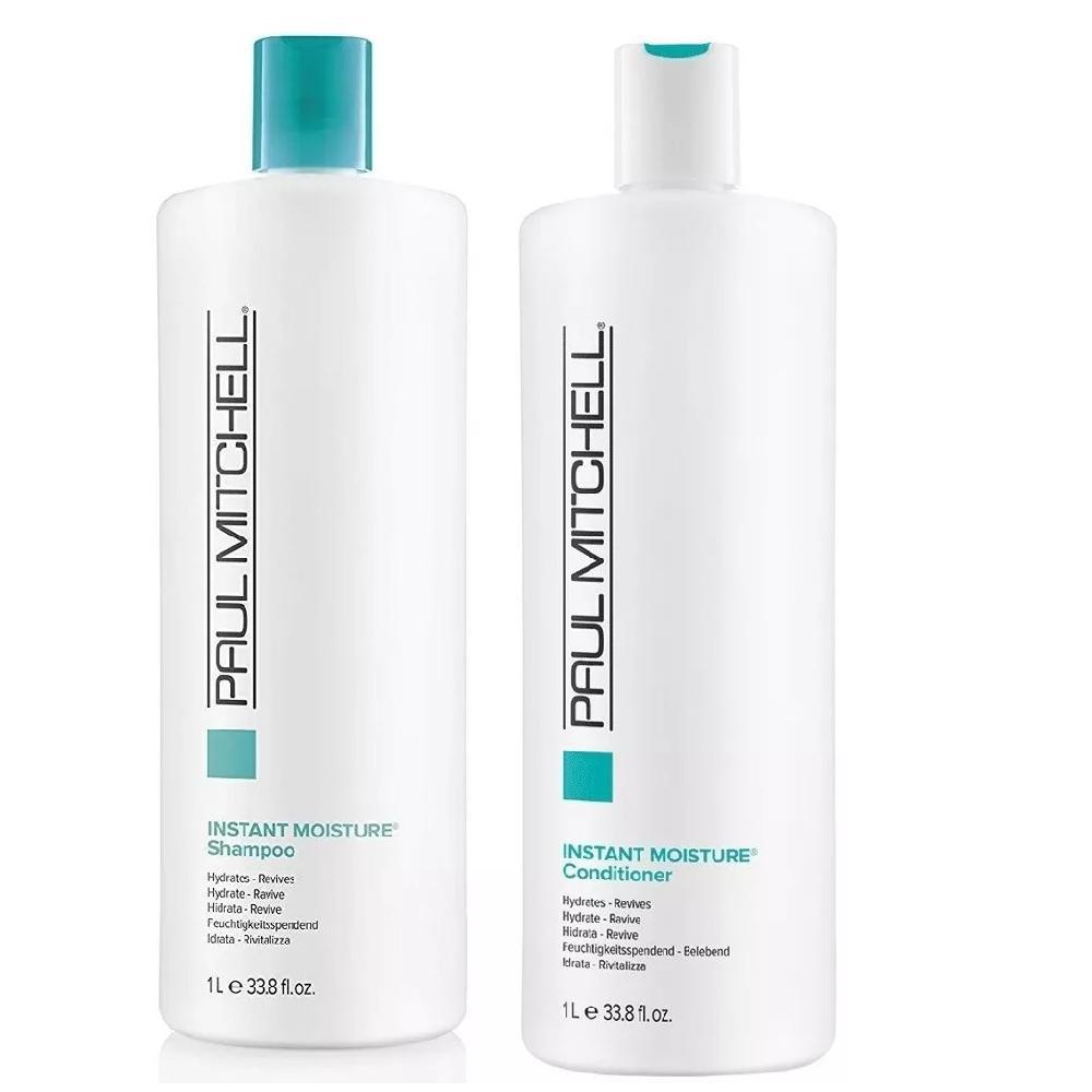 Miniatura Paul Mitchell Instant Moisture Shampoo E Condicionador 1L