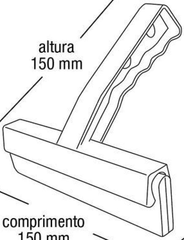 Miniatura Rodo Para Pia Rodinho De Limpeza E Higiene 15 Cm Branco