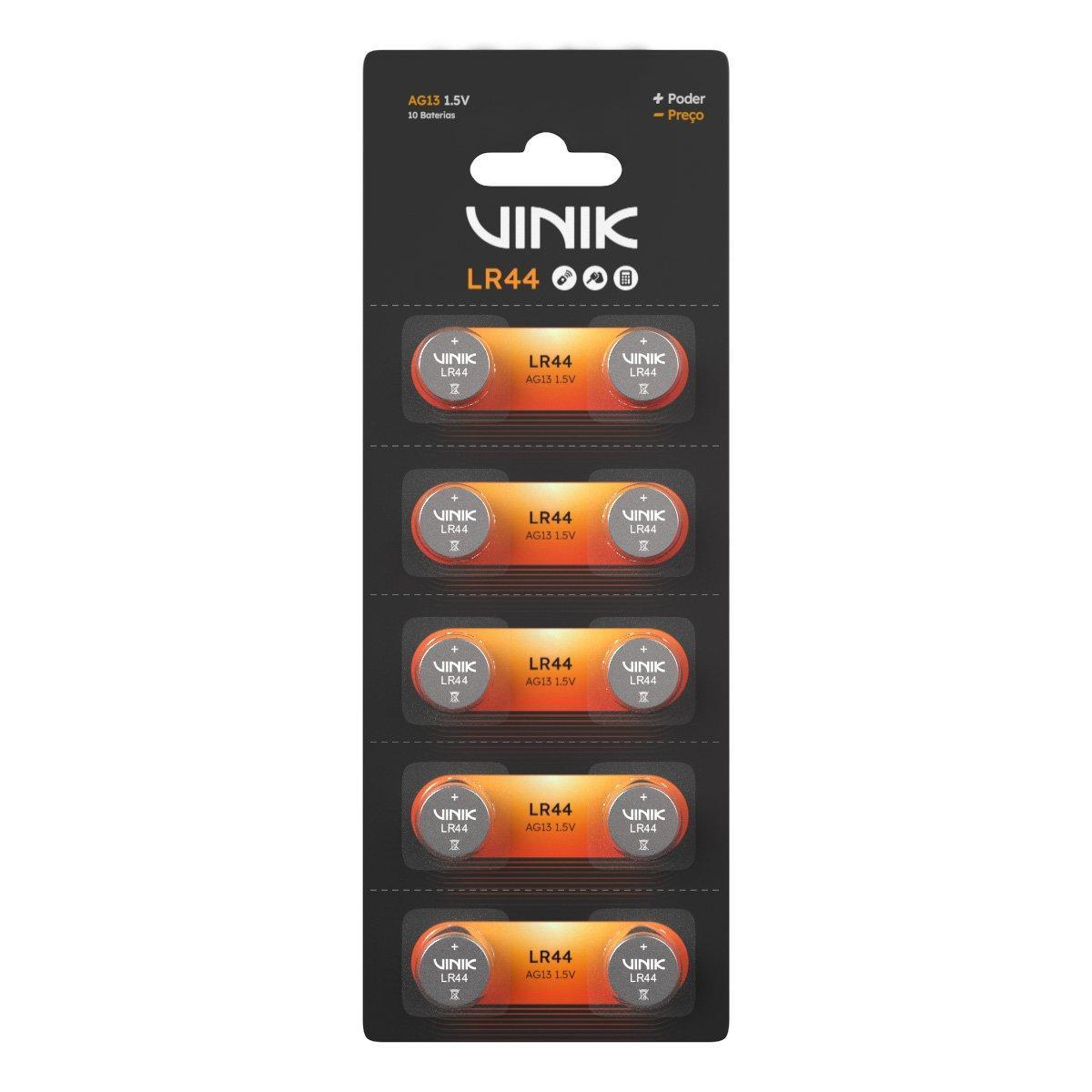 Miniatura Bateria Alcalina Lr44 C/10 1.5V - Vb44B10