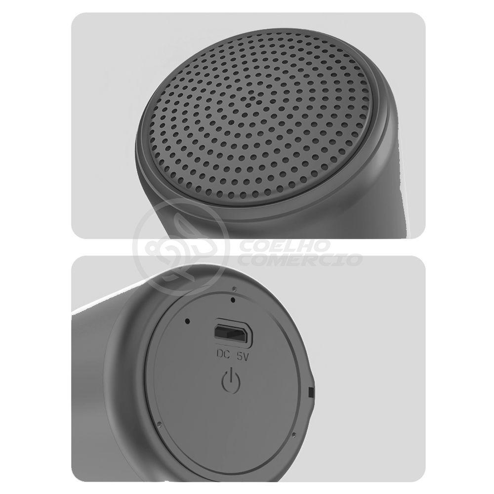 Mini Caixa De Som Inpods Wireless Bluetooth V5 Preto