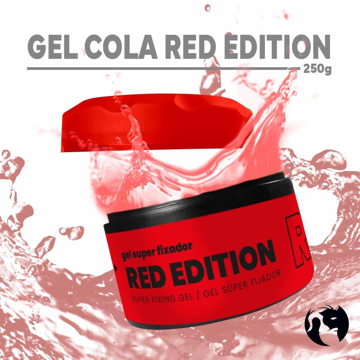 Miniatura Gel Para Cabelo Fixador Red Edition R11 250G Alfa Looks