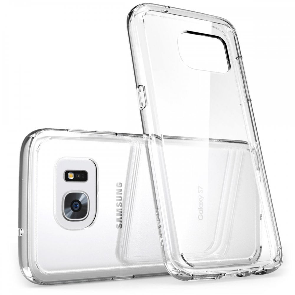 Miniatura Capa Samsung Galaxy S7 Edge Transparente Em TPU Premium
