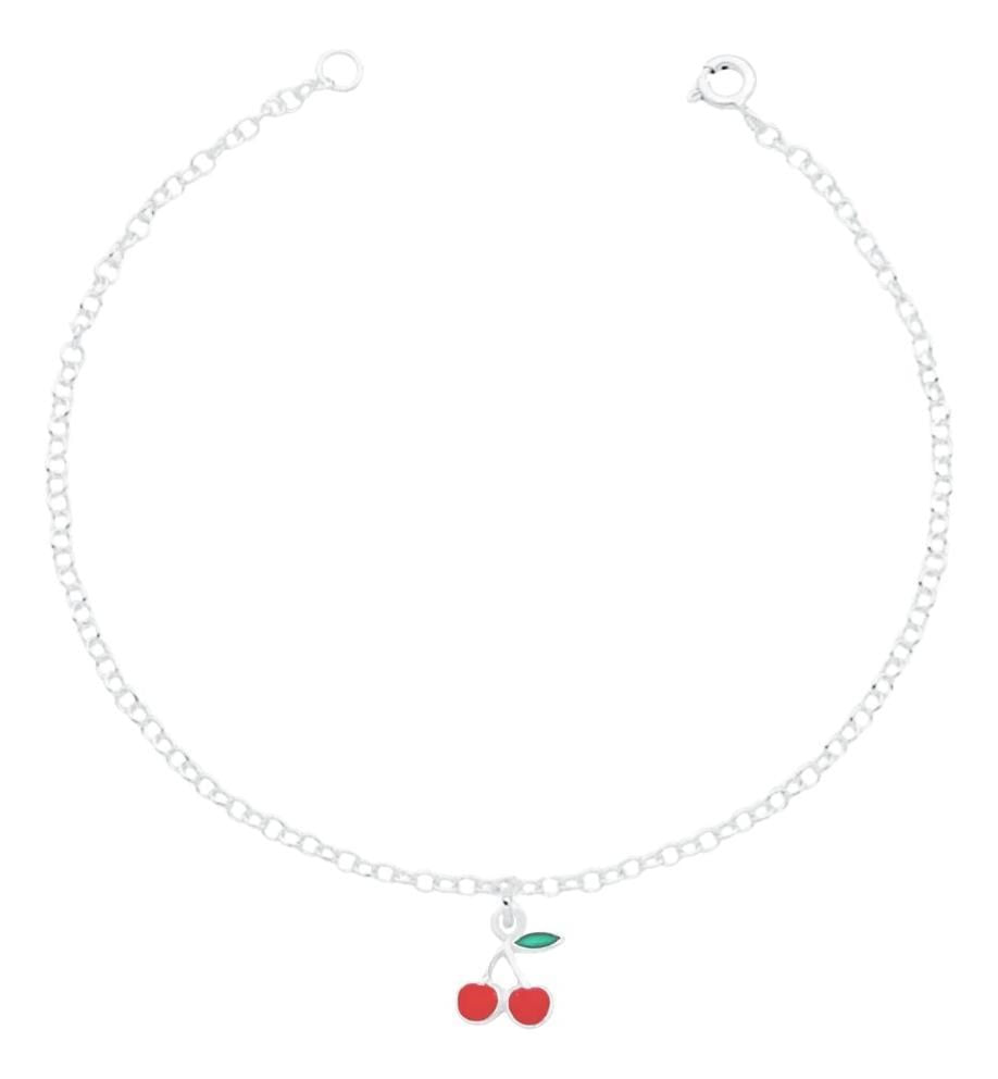 Miniatura Pulseira Para Crianças Infantil Unicórnio Prata 925