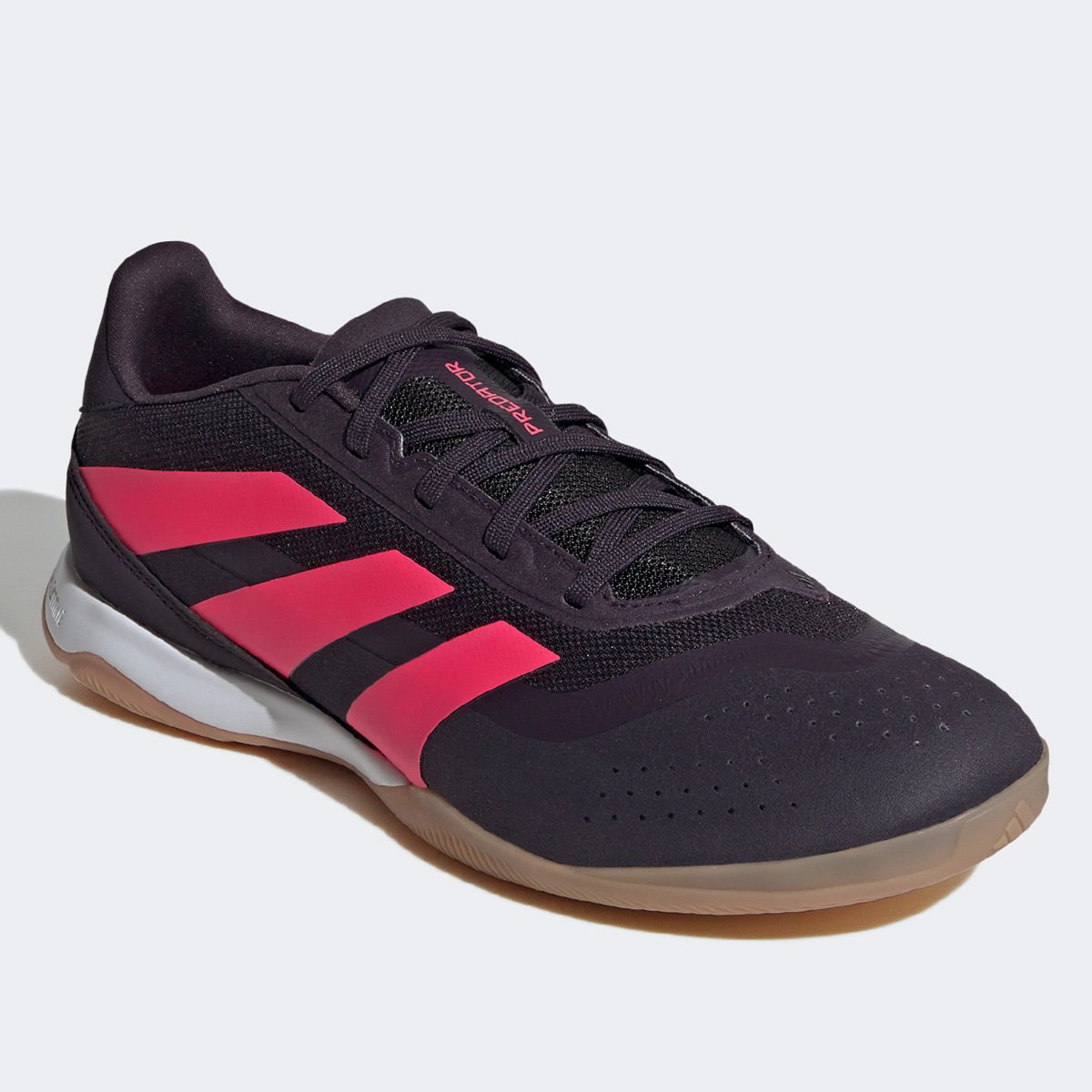 Miniatura Chuteira Futsal Adidas Predator 24 League Low Unissex Roxo - 40