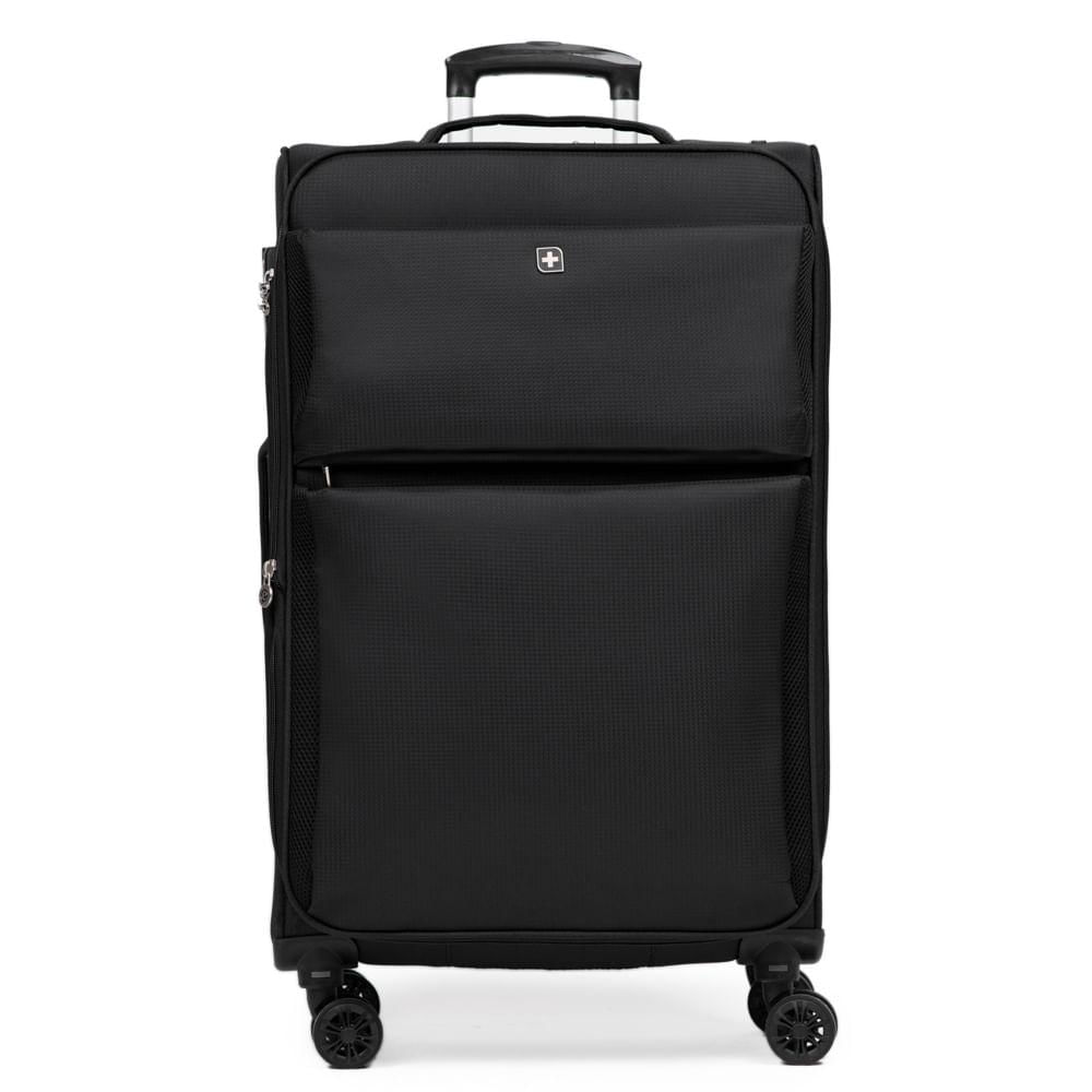 Miniatura Mala Média Poliéster 4 Rodas Swiss One Verbier II Preto Preto - M
